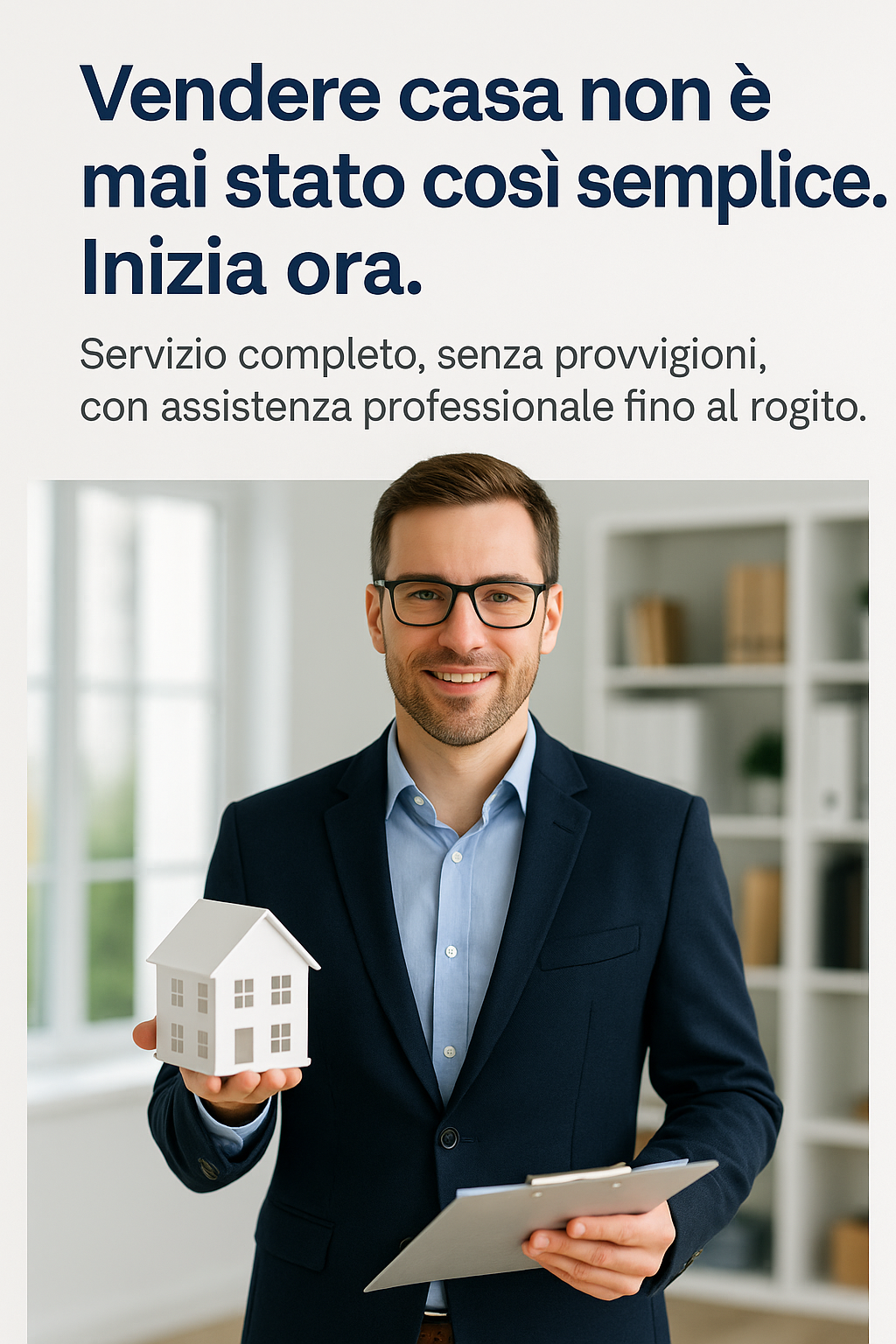 Vendere casa non è mai stato così semplice.    Inizia ora.